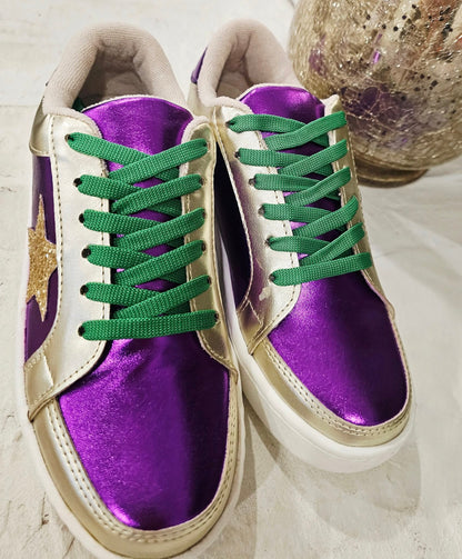 Miel - Mardi Gras Sneakers