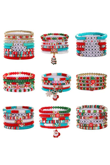 Holiday Bracelet Stacks