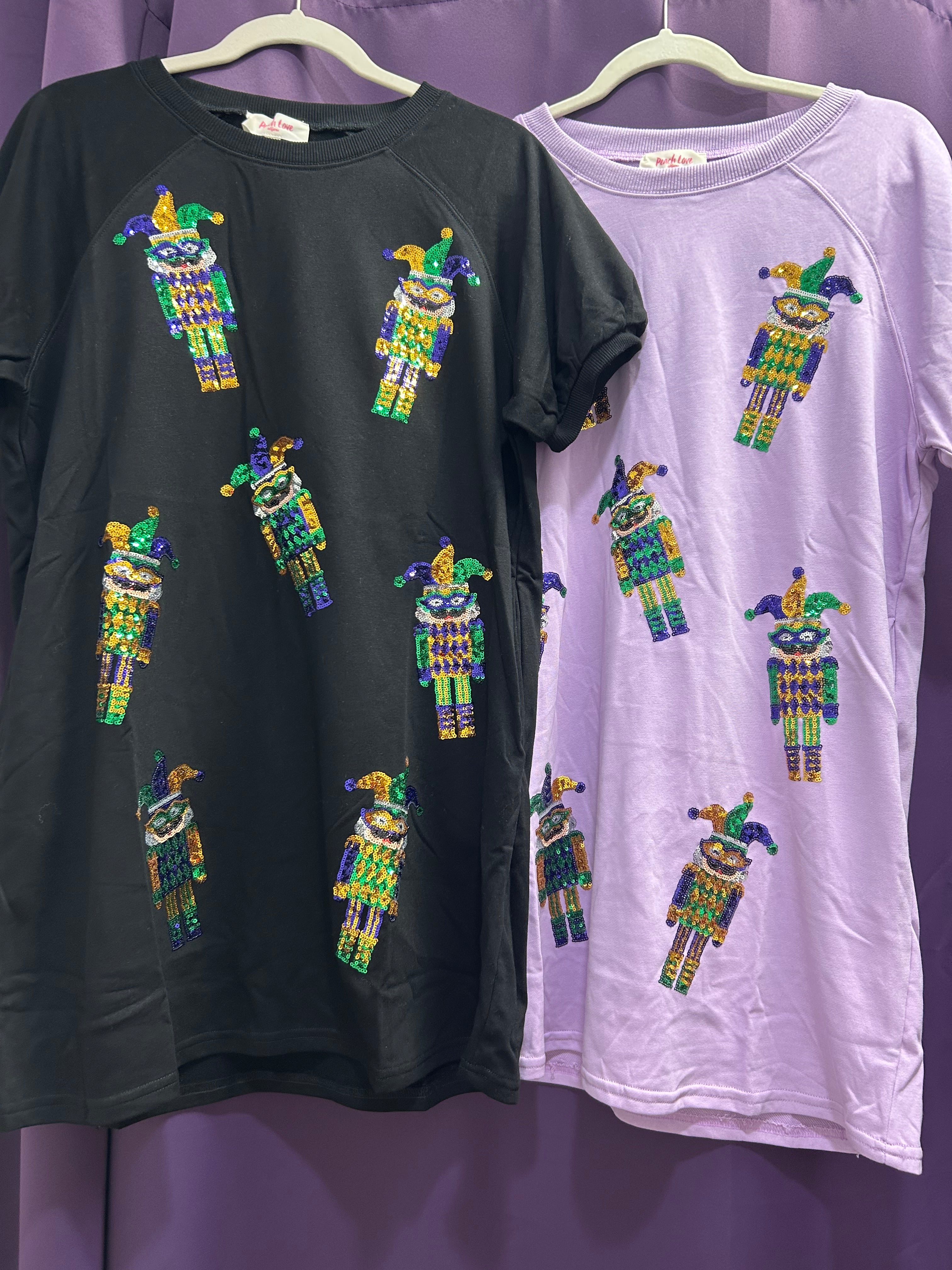Mardi Gras Sequin Nutcracker Dress