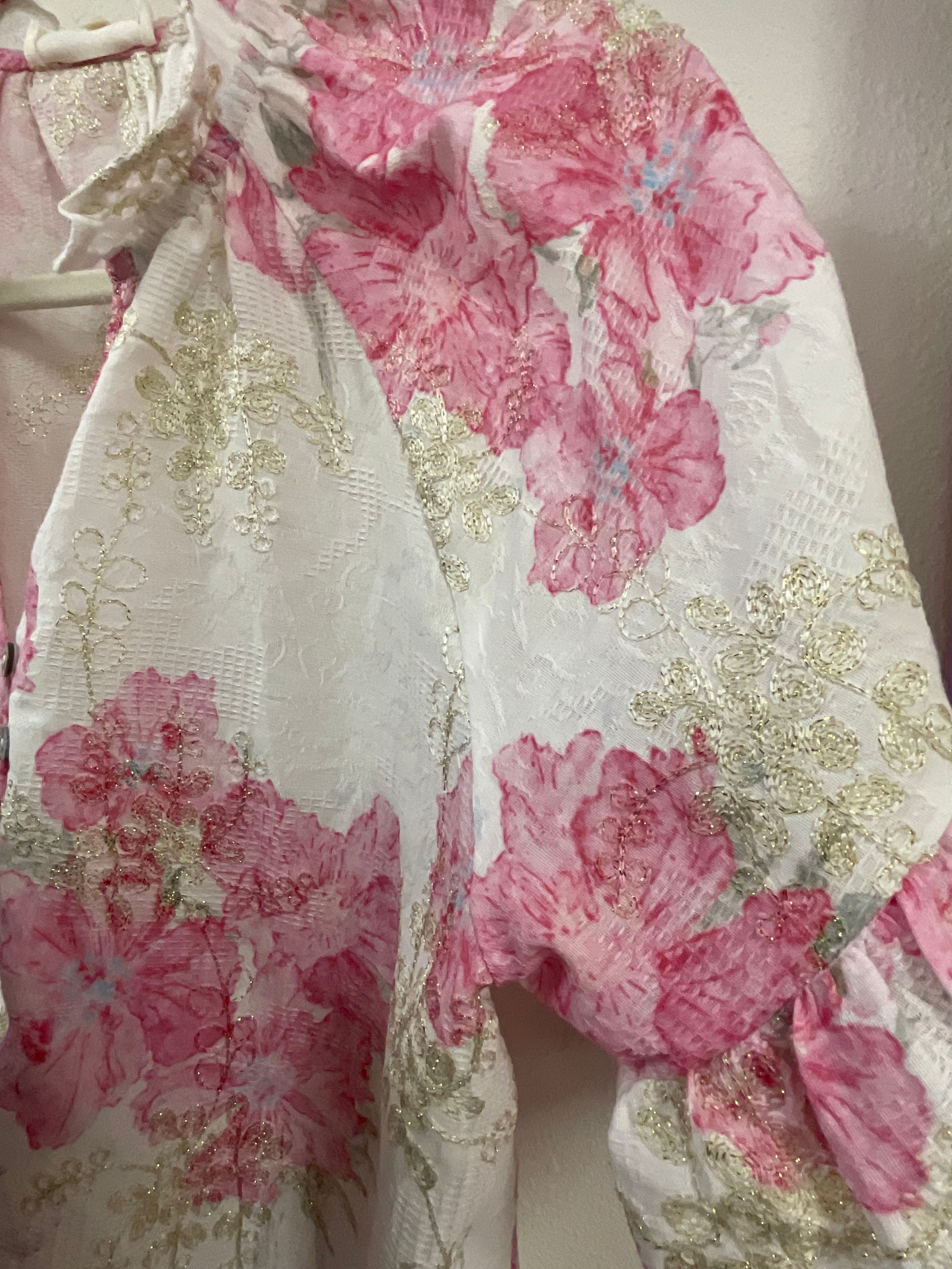 Spring Blossom Floral Top