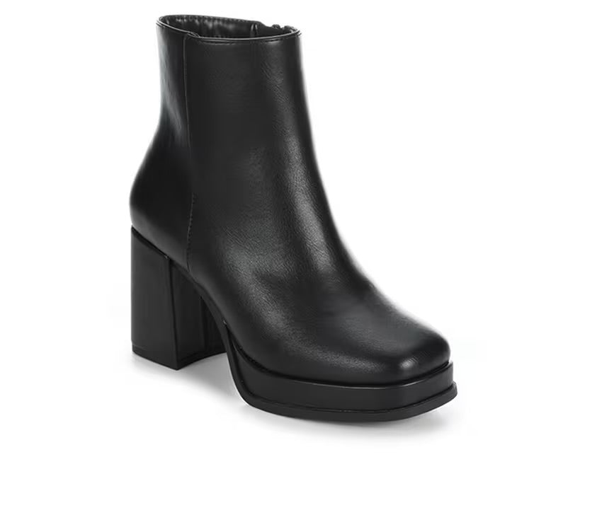 Graham- Short Black Boot