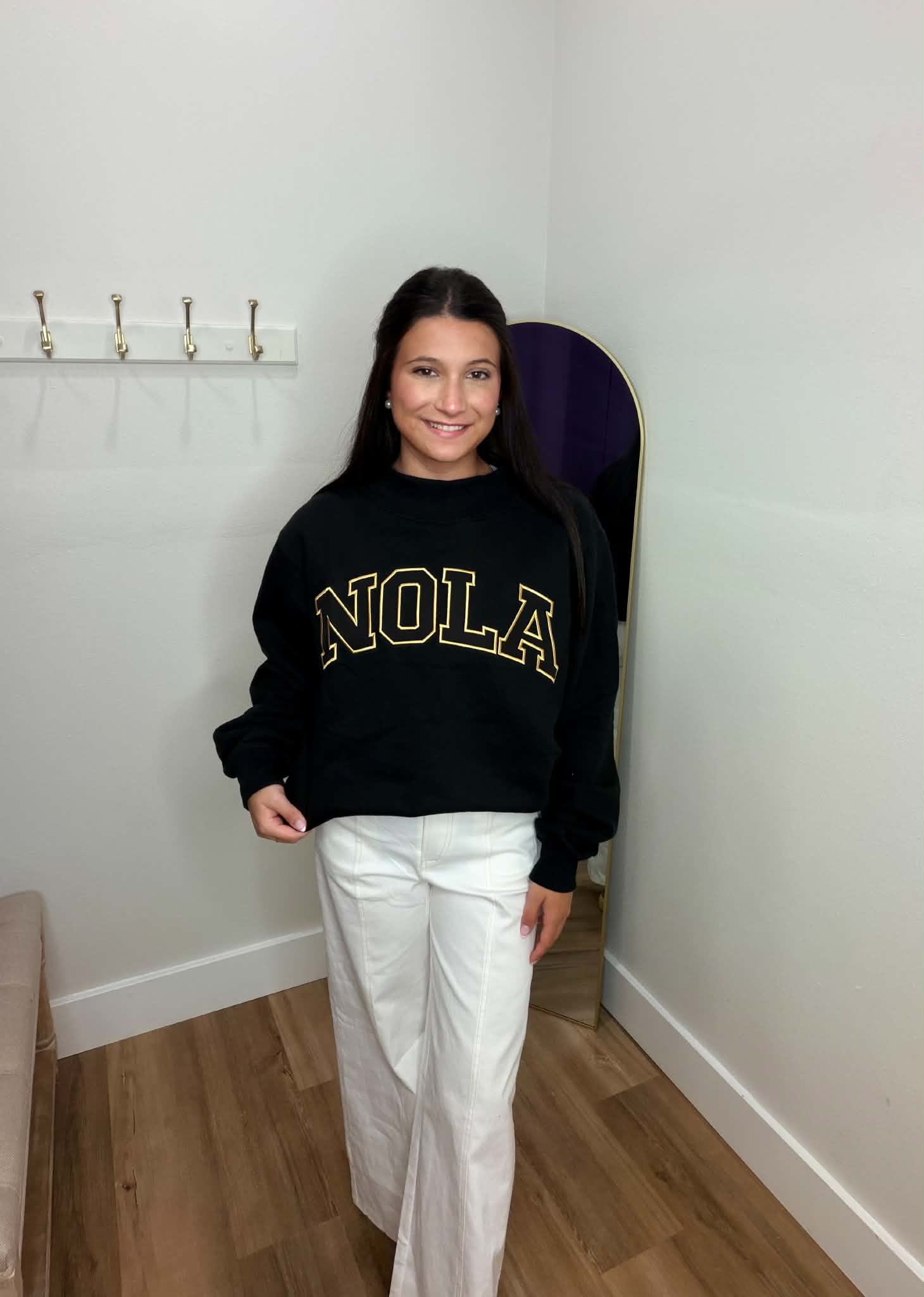 NOLA Mockneck Sweatshirt