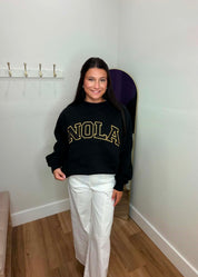 NOLA Mockneck Sweatshirt