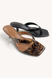 Azalea Tortoise Patent Heel