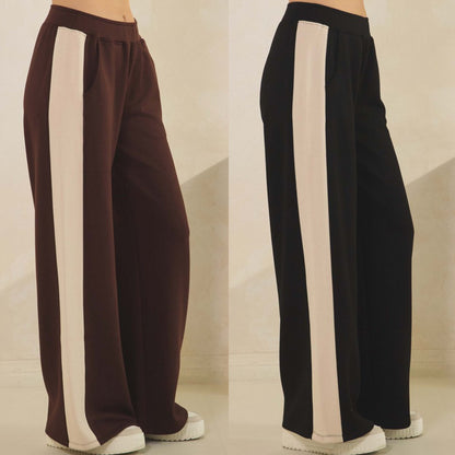 Ultra comfy Two Tone Wide Leg Pant