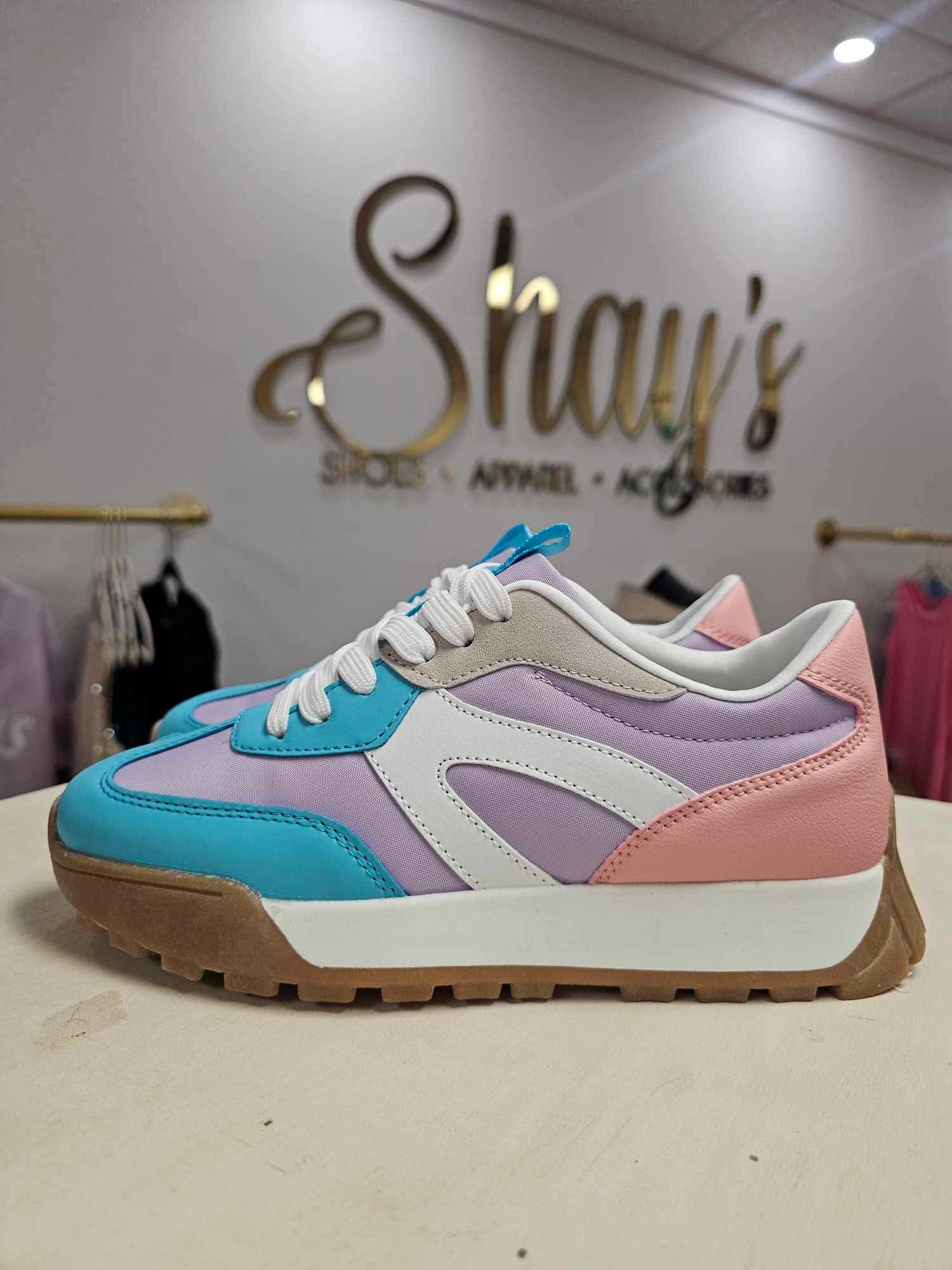 Round The Way Pastel Sneaker FINAL SALE