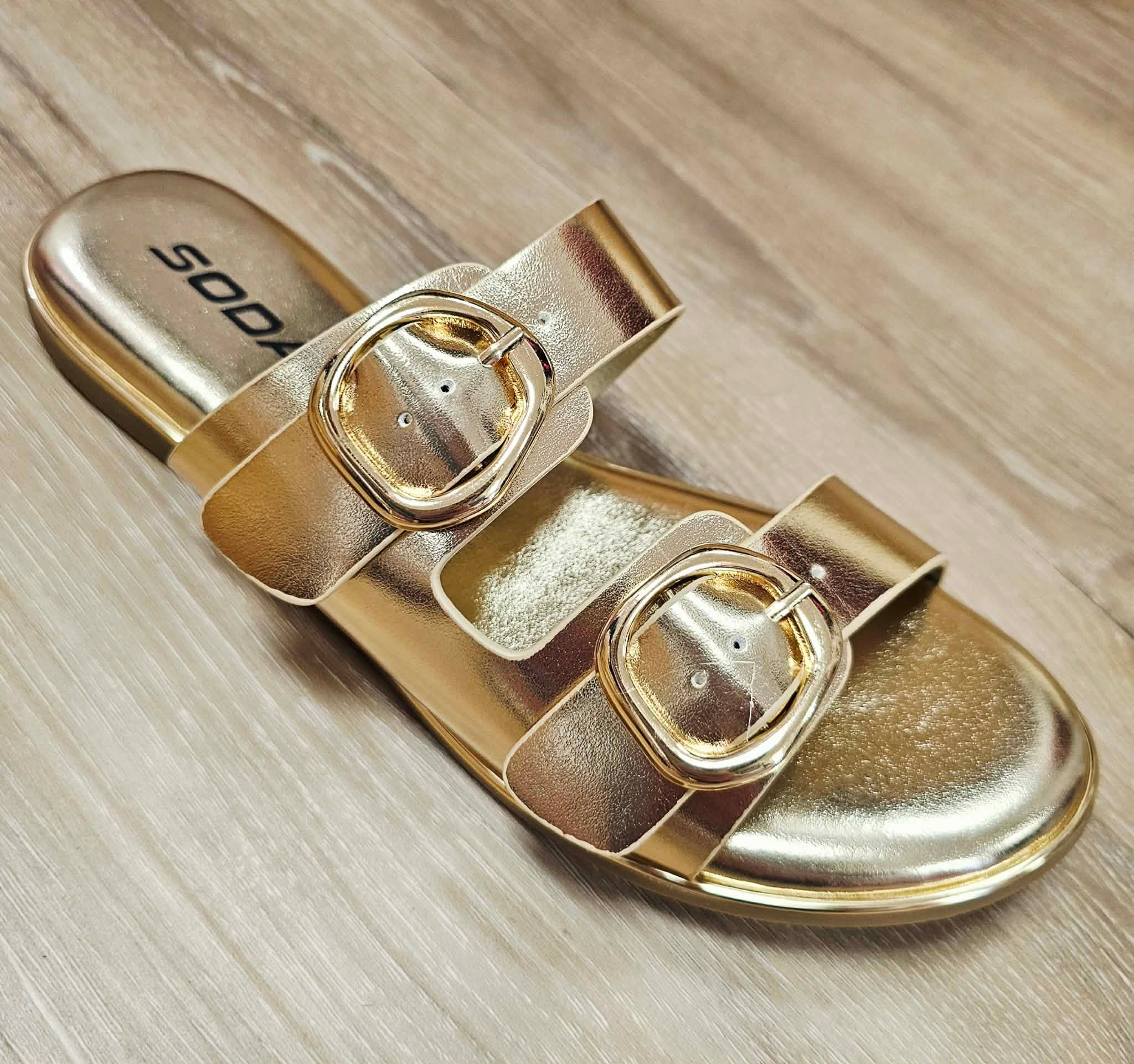 ARINA- Gold 2 buckle- Slide