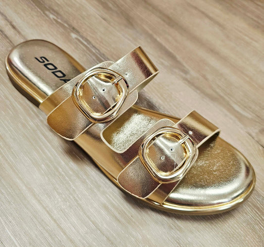 ARINA- Gold 2 buckle- Slide