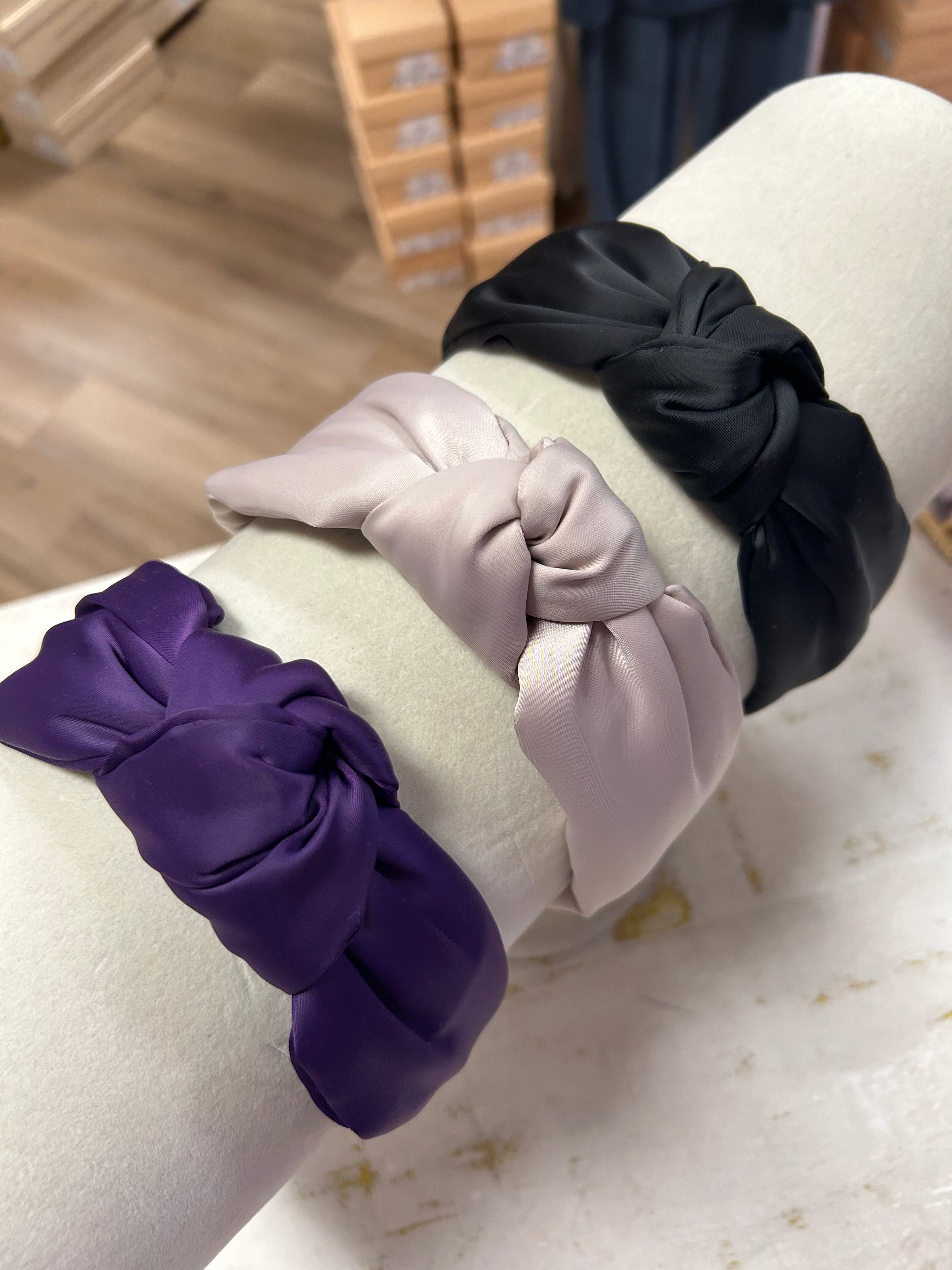 Satin Knot Headband Collection