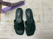 Vesta Emerald Sandals