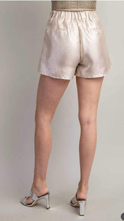 Sparkle & Shine Pleated Shorts