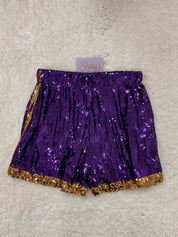 Game Time Sequin Shorts