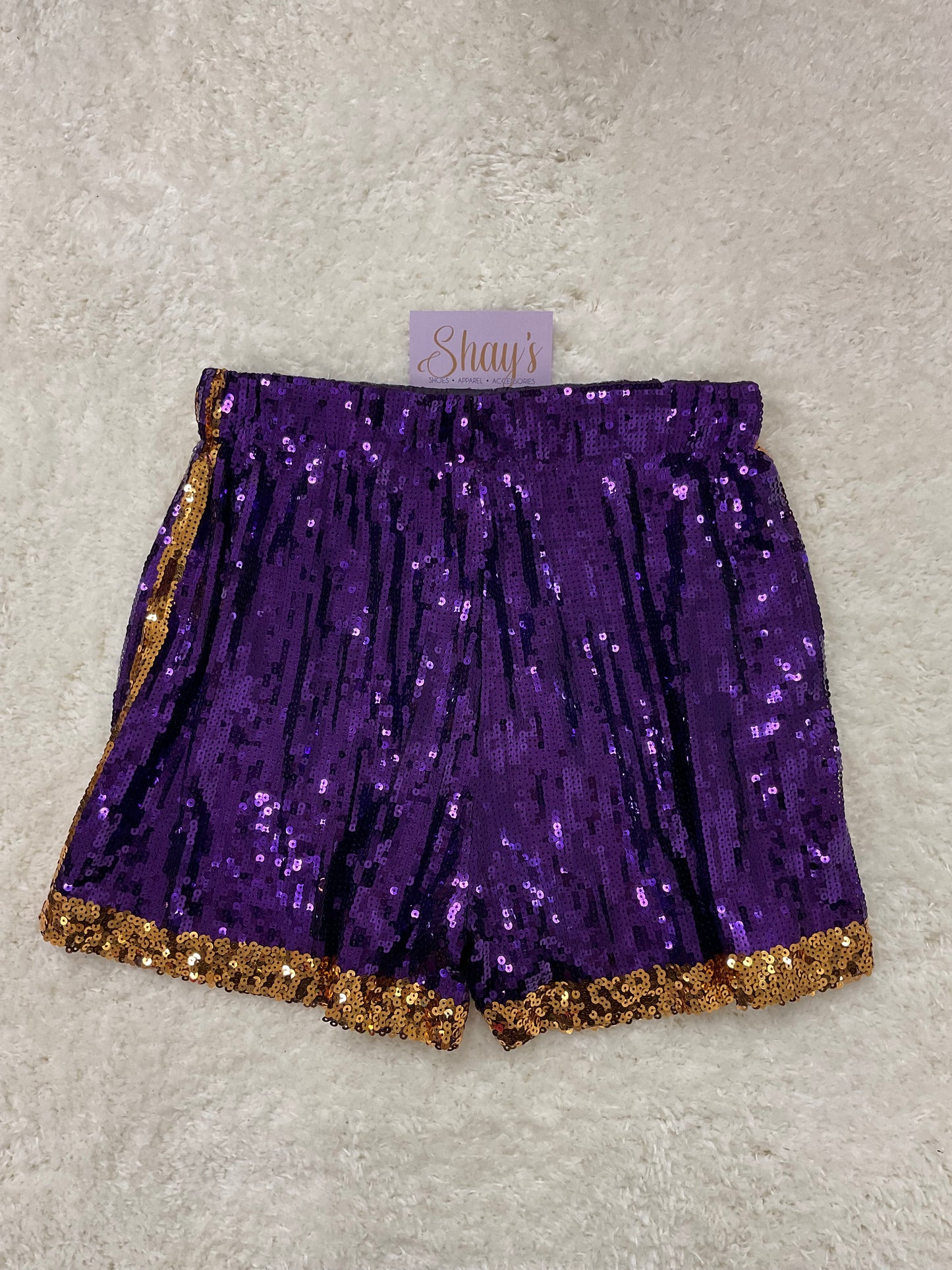 Game Time Sequin Shorts