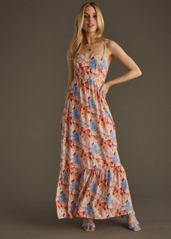 Covergirl Floral Maxi Dress
