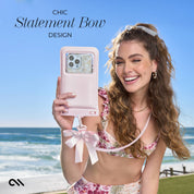 Ballet Pink Bow Waterproof Floating Pouch