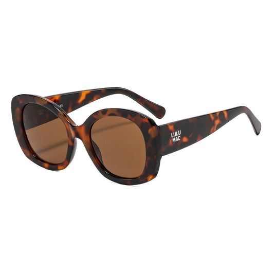 LULU MAC Tatum Tortoise Sunglasses