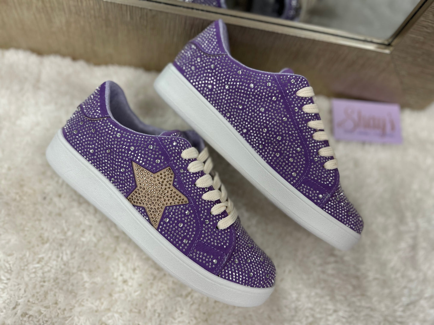 Miel Rhinestone Tennis