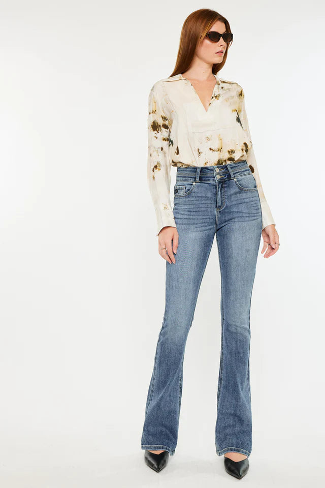 Raven High Rise - Medium Wash