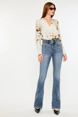 Raven High Rise - Medium Wash