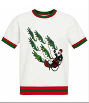 Cajun Christmas Alligator Sweater