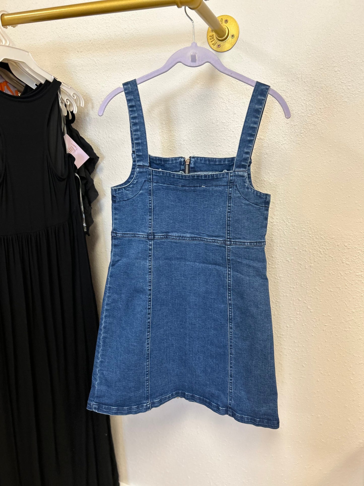 It’s a Zip Denim Dress