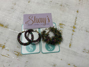 Taylor Shaye- Mardi Gras HOOPS