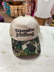 Expensive & Difficult Two Toned Snapback Hat