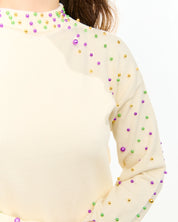 Grab the Beads Pearl Sweater
