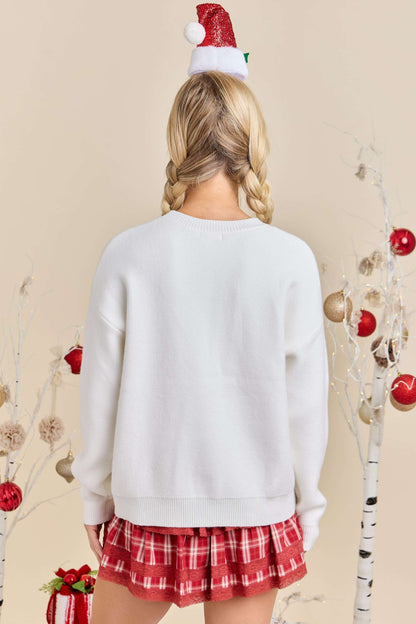 Fala Lala Christmas Knit Sweater