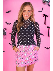 Checkered Gigi the Ghost Skort