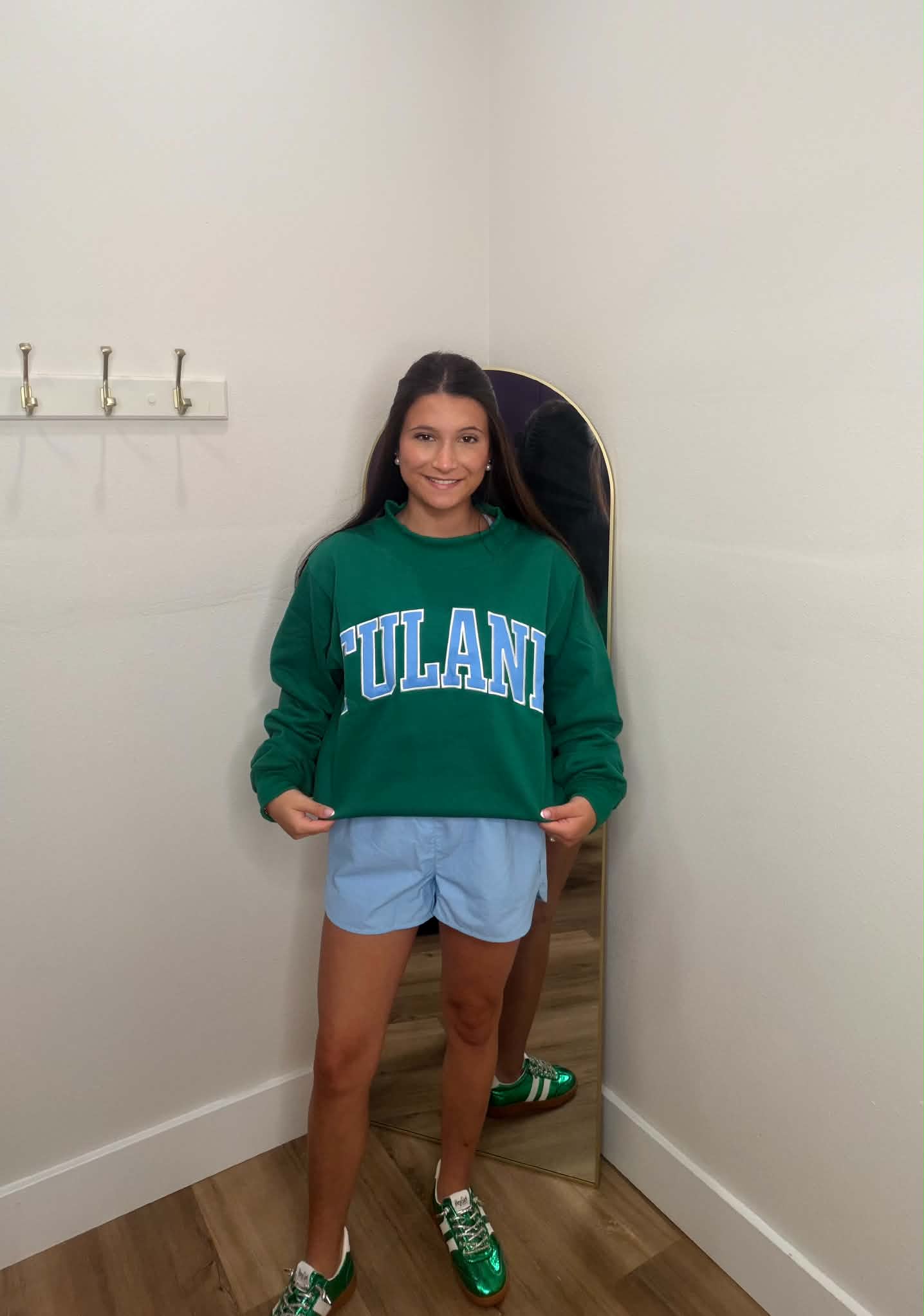 TULANE Varsity Mockneck Sweatshirt