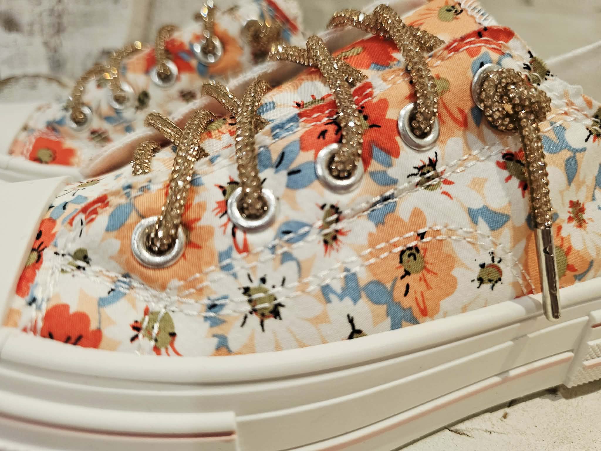 AMAN FLORAL- Peach