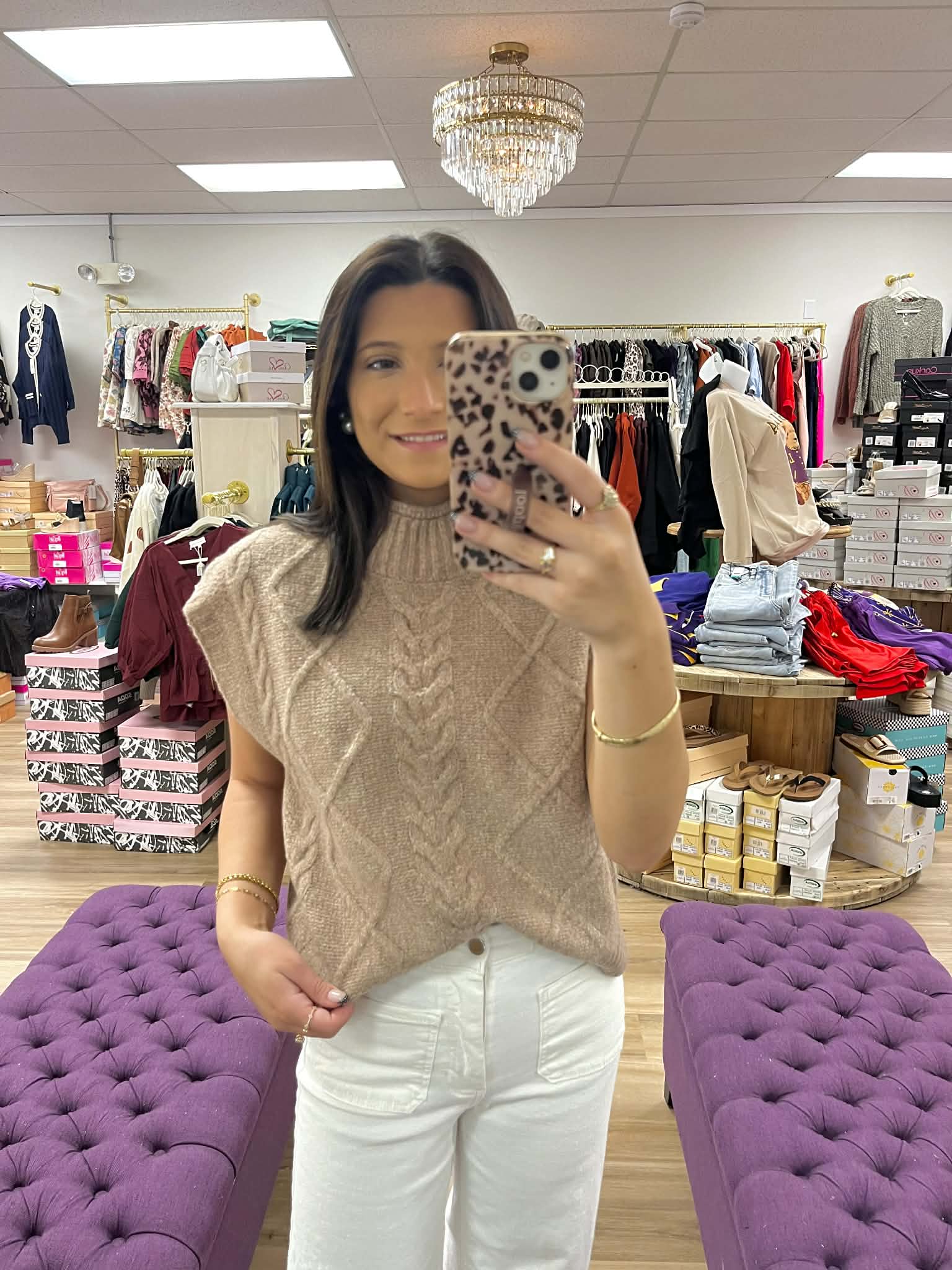 Preppy Pop Top