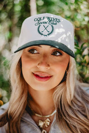 Golf Wives Social Club Two-Toned Fitted Hat