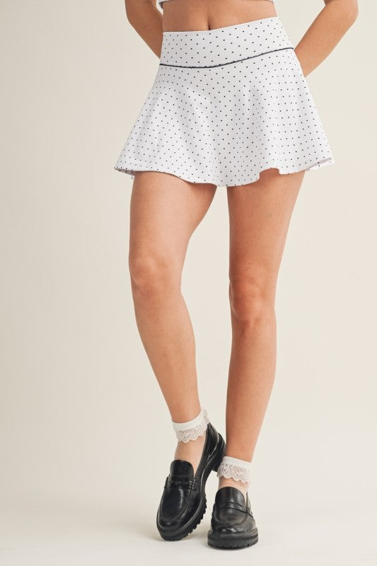 Bow Back Athletic Skort