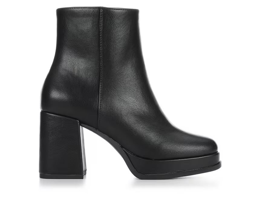 Graham- Short Black Boot