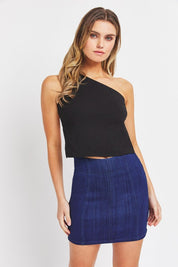 About Business High Rise Seamed Skirt