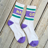 Mardi Gras Varsity Sock