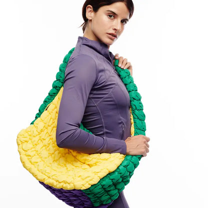 Mardi Gras Puffer Bag