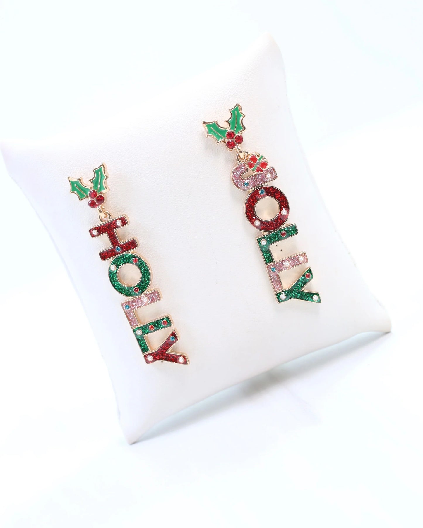 Deck the Halls Holly Jolly Earring Multi