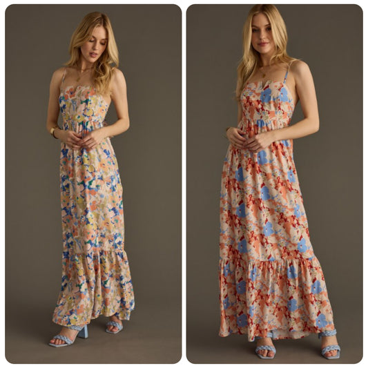 Covergirl Floral Maxi Dress