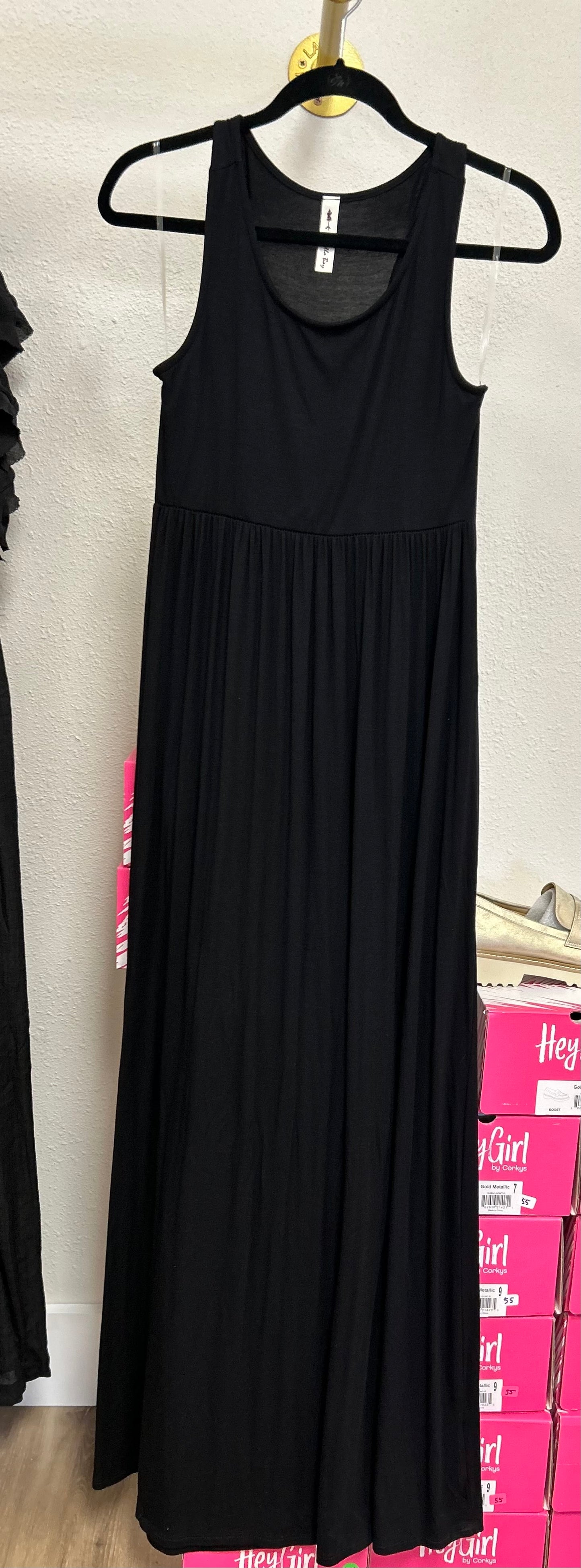 Razor Back Long Dress