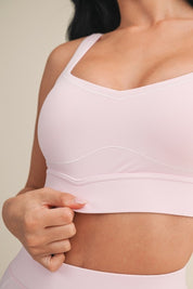 Picnic Contrast Thread Sports Bra