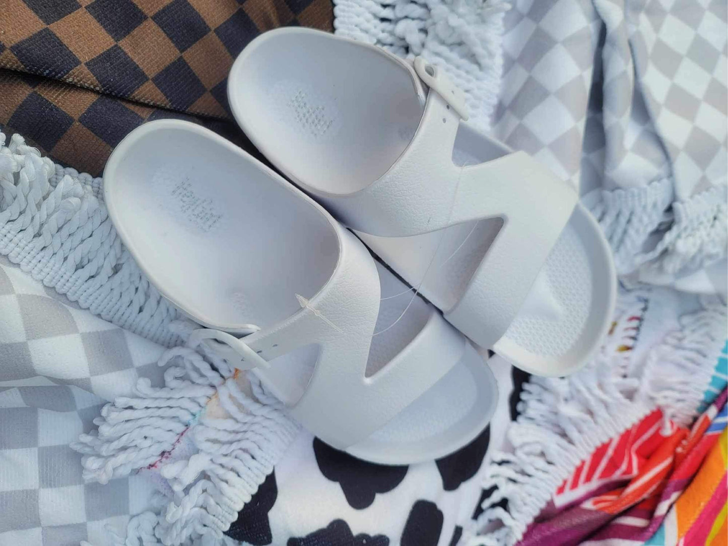 Pool Party Slides - WHITE