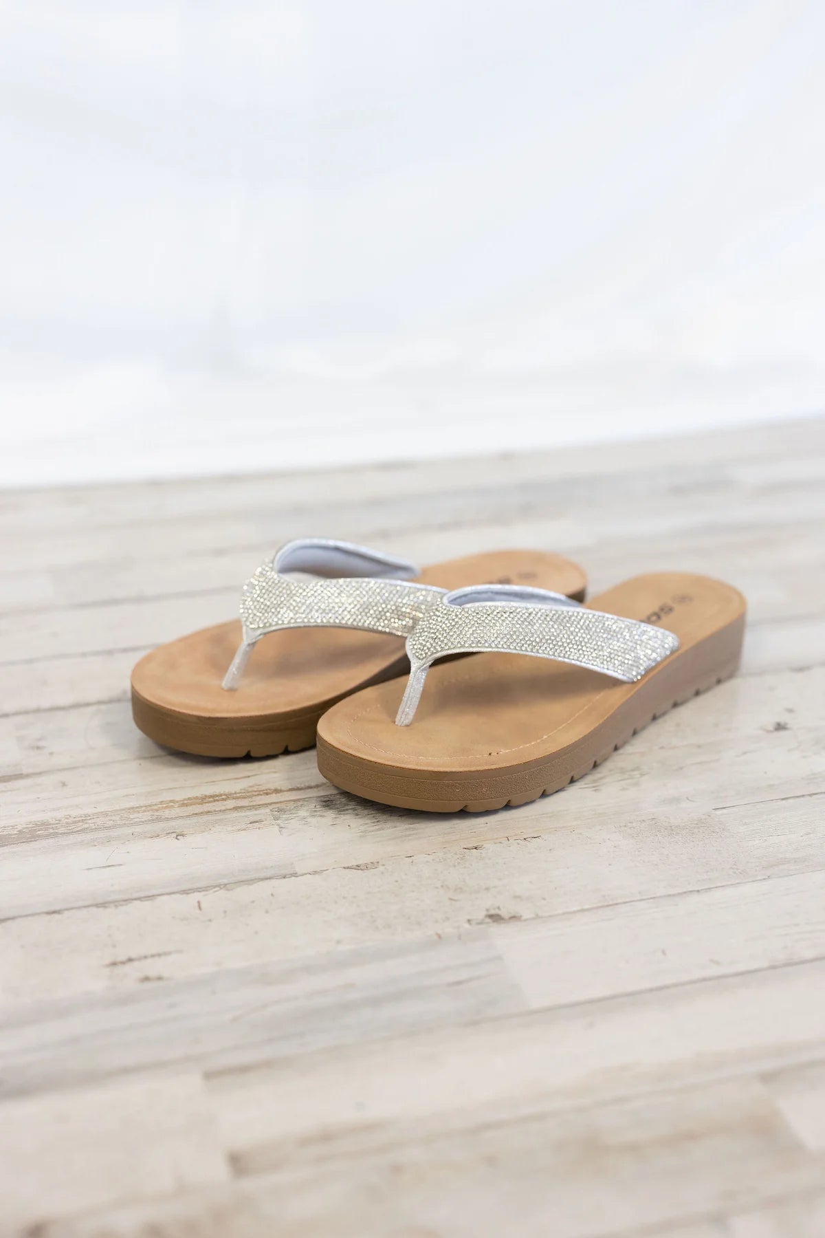 Auroy Sandal - Silver Shimmer