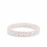 LULU MAC White Rhinestone Bracelet