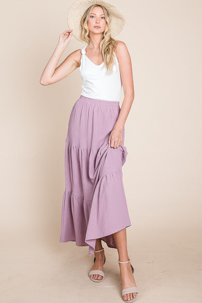 Easy Breezy Tiered Skirt
