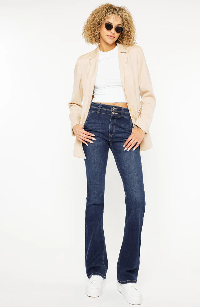 Matilda High Rise Jeans - Dark Wash