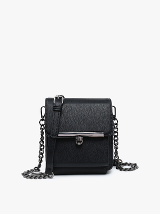 Odette Square Crossbody - BLACK