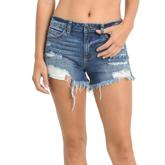 Just Right Mid Rise Jean Shorts